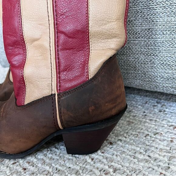 Crush by Durango Women's Stars and Stripes Flag Western Boot - Picture 10 of 13